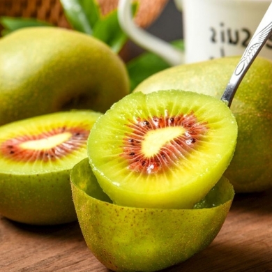 红心猕猴桃-苍溪红心猕猴桃10斤大果礼盒装【天然绿色】